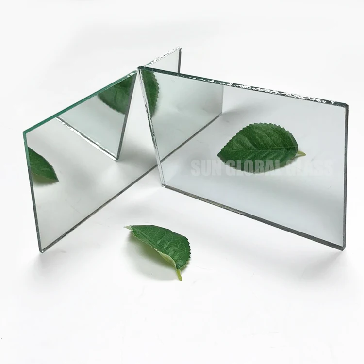 6mm Thick Mirror Glass Safety Tempered Toughened Aluminum Sliver