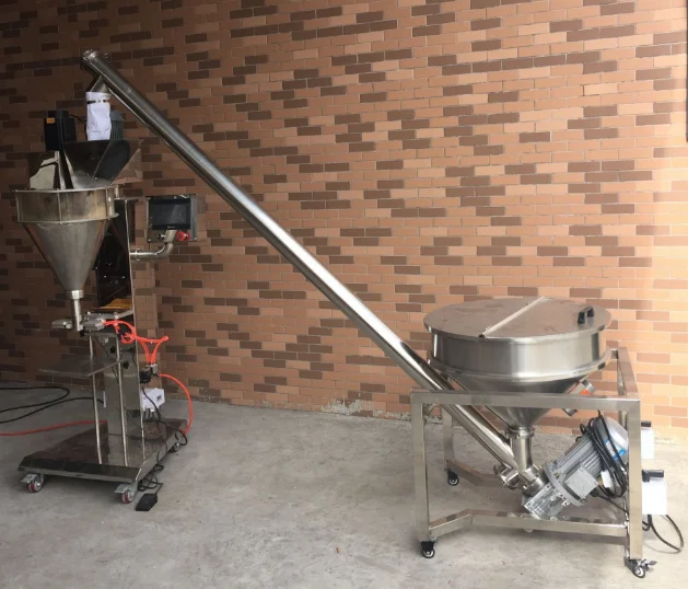Semi-auto Small Coffee Tea Dry Powder Filling Machine For Powder