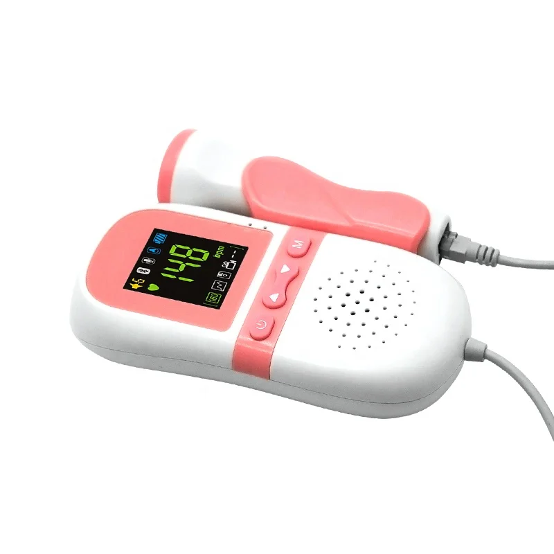 Wellue Fd510 Ultrasonic Transducer Wireless Fetal Doppler For Sale Baby ...