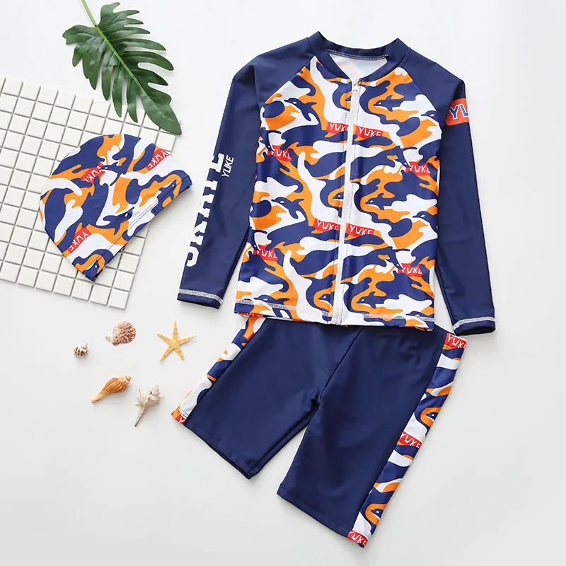 boys 2 piece swimwear