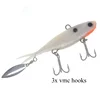Wholesale or Custom Tail Spinner Fishing Lures 95mm 110mm 3X VMC Hooks Soft Vibe Lures Rigged Soft Vibe