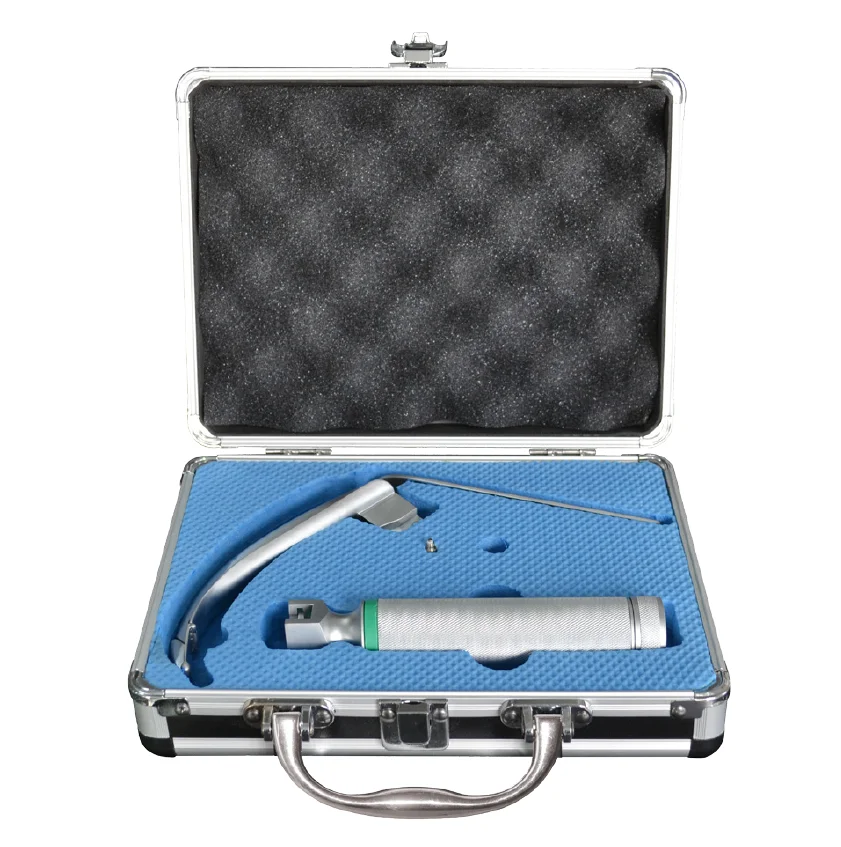 Hospital Medical Flexible Fiber Optic Reusable Direct Laryngoscope