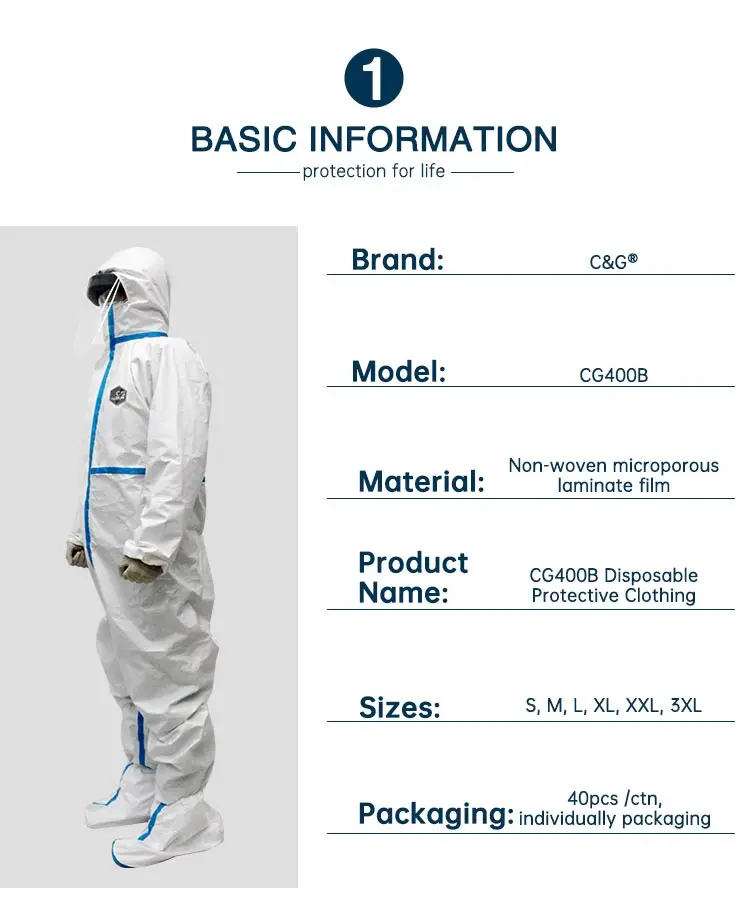 Protective Equipment Disposable Overalls Protection Suit Coverall Buy