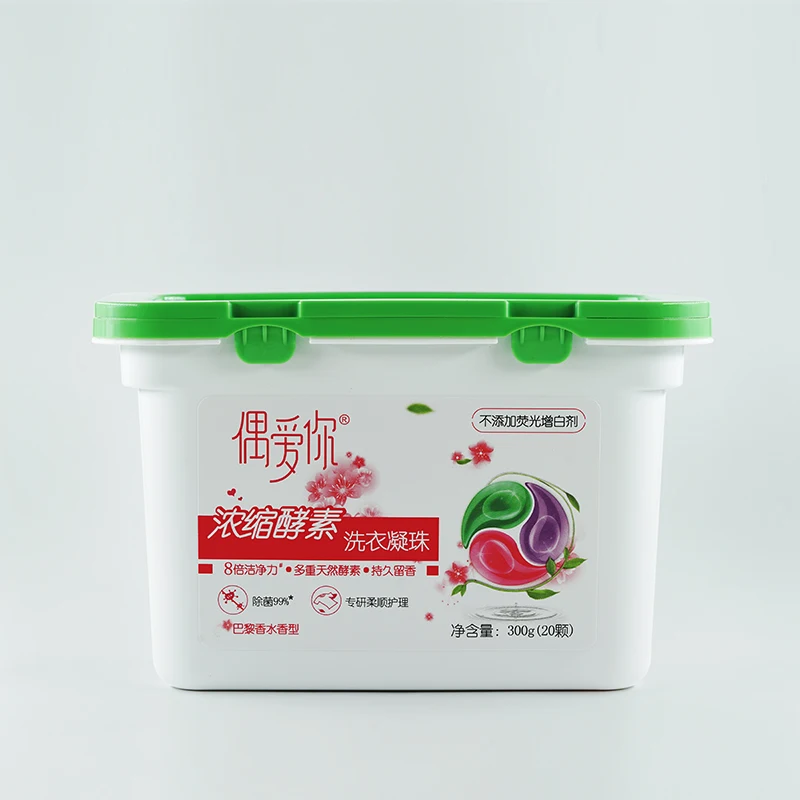 Wholesale Factory Super Concentrated 3in 1 He Laundry Detergent Pods