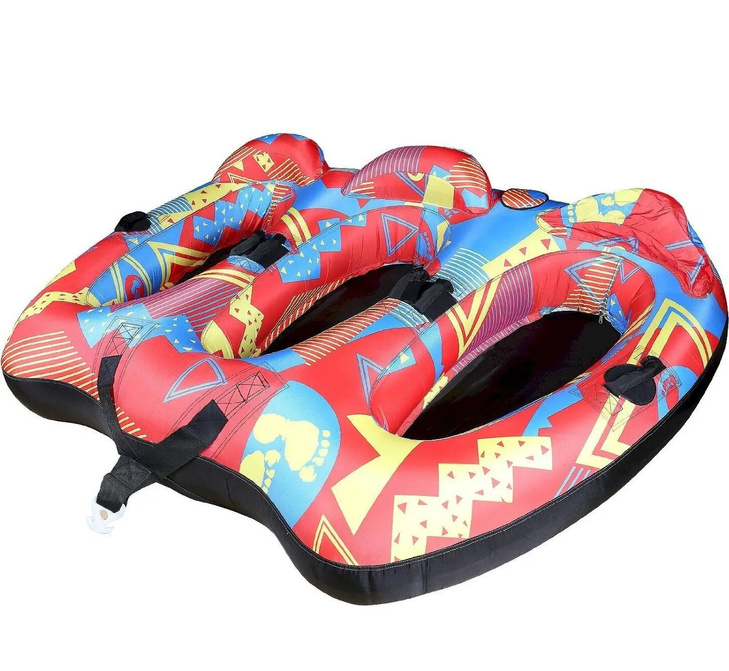 Water Play Water Sports Customized Inflatable 2 Riders Towable Tube For ...