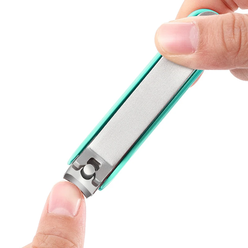 product factory direct supply stainless steel nail clipper manicure tool sharp nail cutter-5