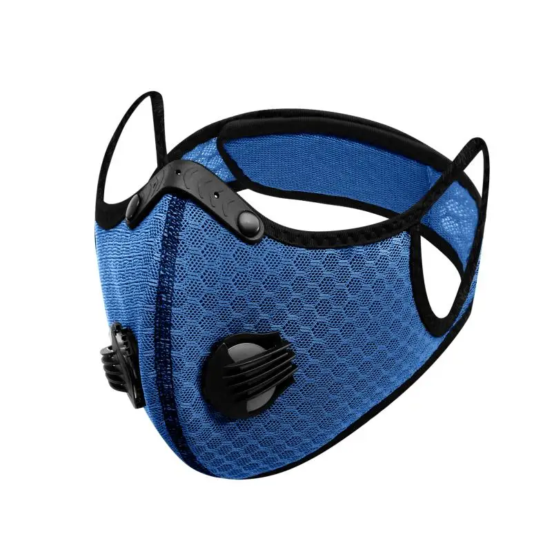 Dust maskes with Filter 2 Valves,Replaceable Activated Carbon Filters Maskes Sports Face Maskes for Running, Cycling, Motorbikes - KingCare | KingCare.net