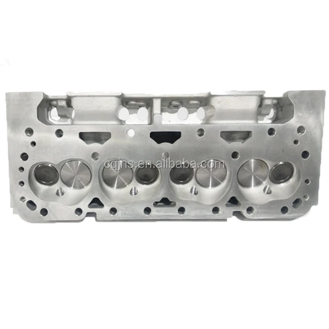 Auto Parts Sbc Gm350 Aluminum Complete Cylinder Head For Chevy