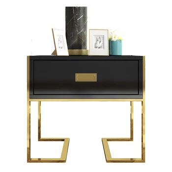 Modern Style Living Room Bedroom Furniture Small Nightstand Metal Bedside Corner Table Buy Metal Bedside Table Bedroom Furniture Nightstands Mirror Nightstand Side Table Product On Alibaba Com