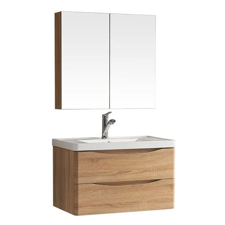 Hotel apartment modern bathroom vanity sink cabinet wash basin