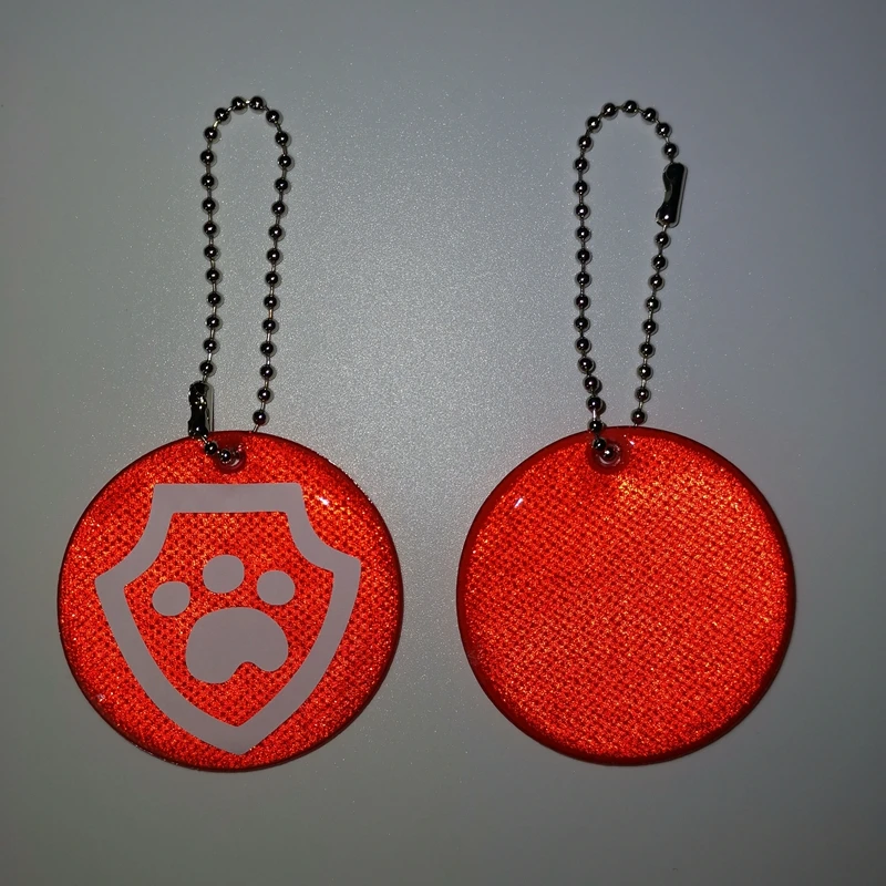 Personalise Customized Design Reflective Soft Pvc Keychain