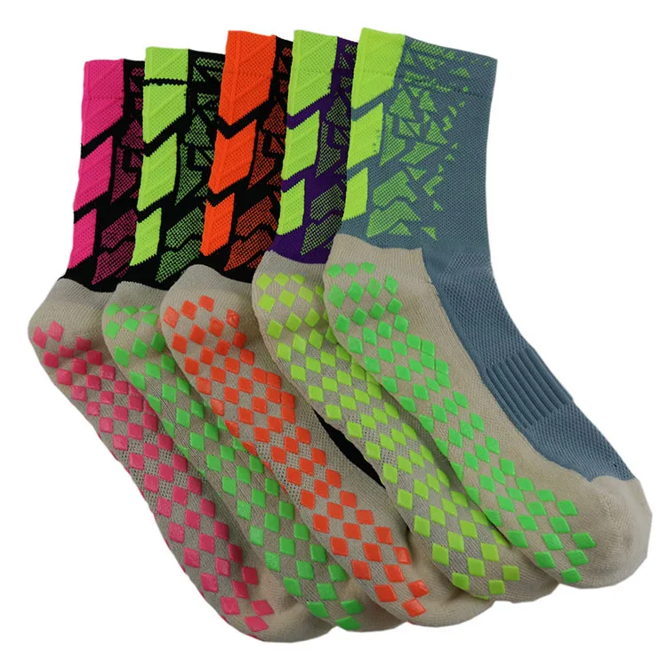 Custom made high quality Towel bottom Thickened sole grip sport socks