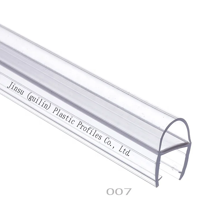  pc shower door seal glass door anti collision seal strip-4