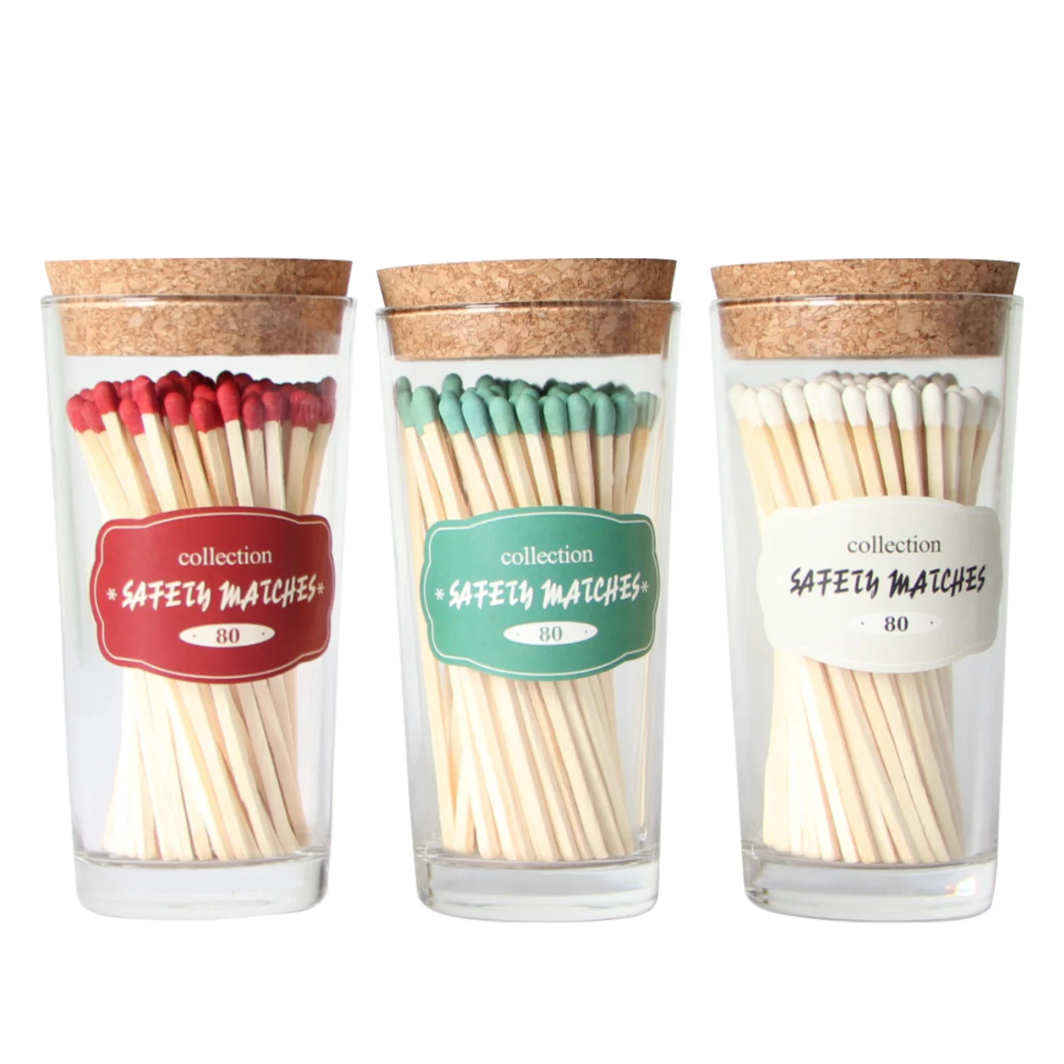 Wholesale Hot Sale 2" Matchsticks Black Colored Matches 3 Inch Long