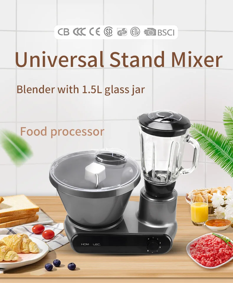 . Batidora Eléctrica De Acero Inoxidable Para Cocina,Mezclador De