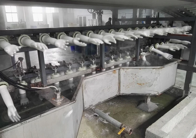 Fully Automatic Nitrile Gloves Production Equipment Wear-resistant Non-slip Protective Gloves Production Line Equipment