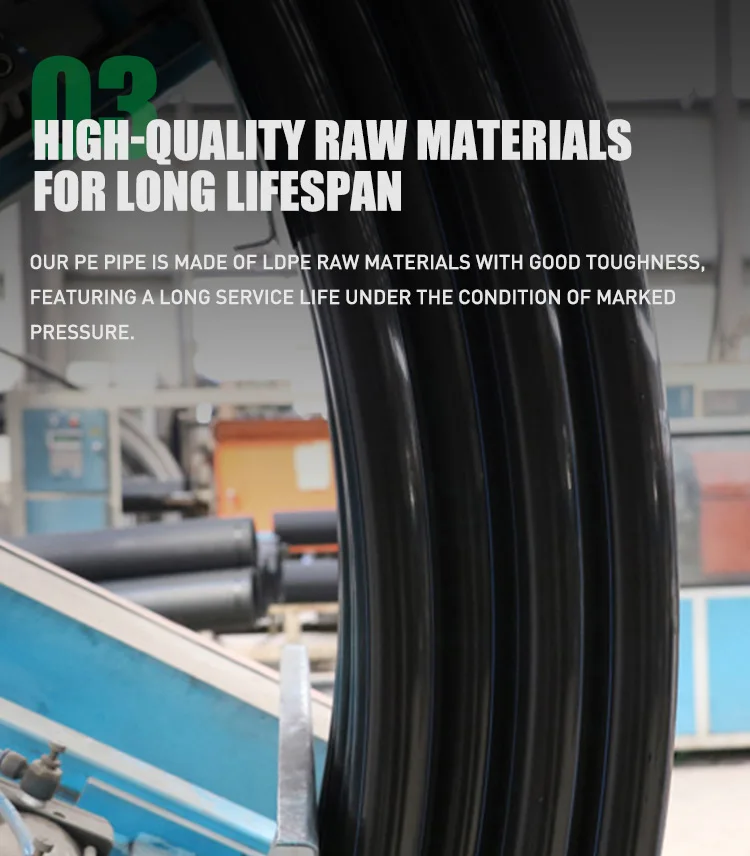 Water And Drainge Hdpe Pipes Polyethylene Pe High Quality Poly Prices ...