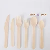 Wholesale Disposable Wooden Cutlery Spoon, Fork and Knife Set