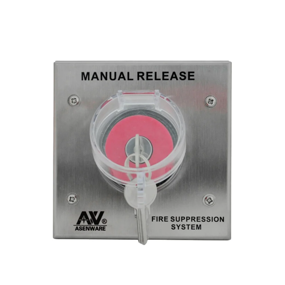 Asenware Manual Release FM200 Fire Gas Suppression System