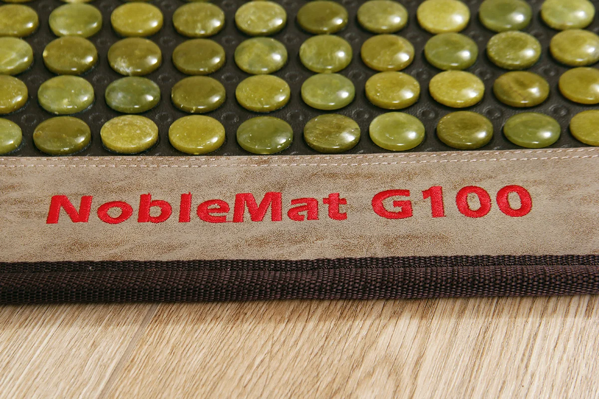 China Factory Ce Natural Nephrite Stone Mattress Physical Therapy Jade