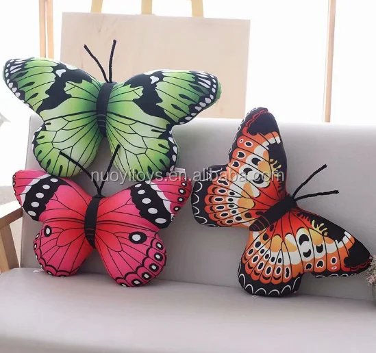 stuffed butterflies