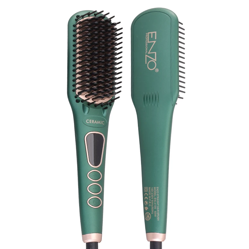 ENZO EN-4105 Ceramic Electric Hot Comb – Fast Heating Hair