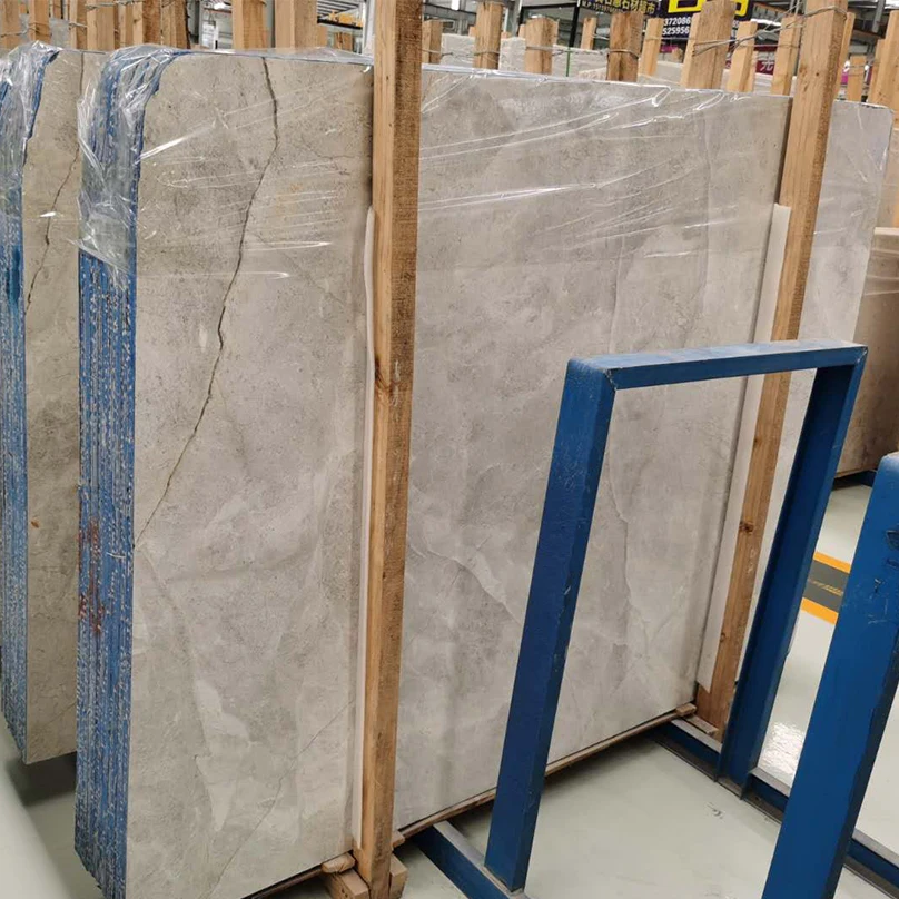 Wholesale China gray marble looks like cinderella grey marble with white grey marble.