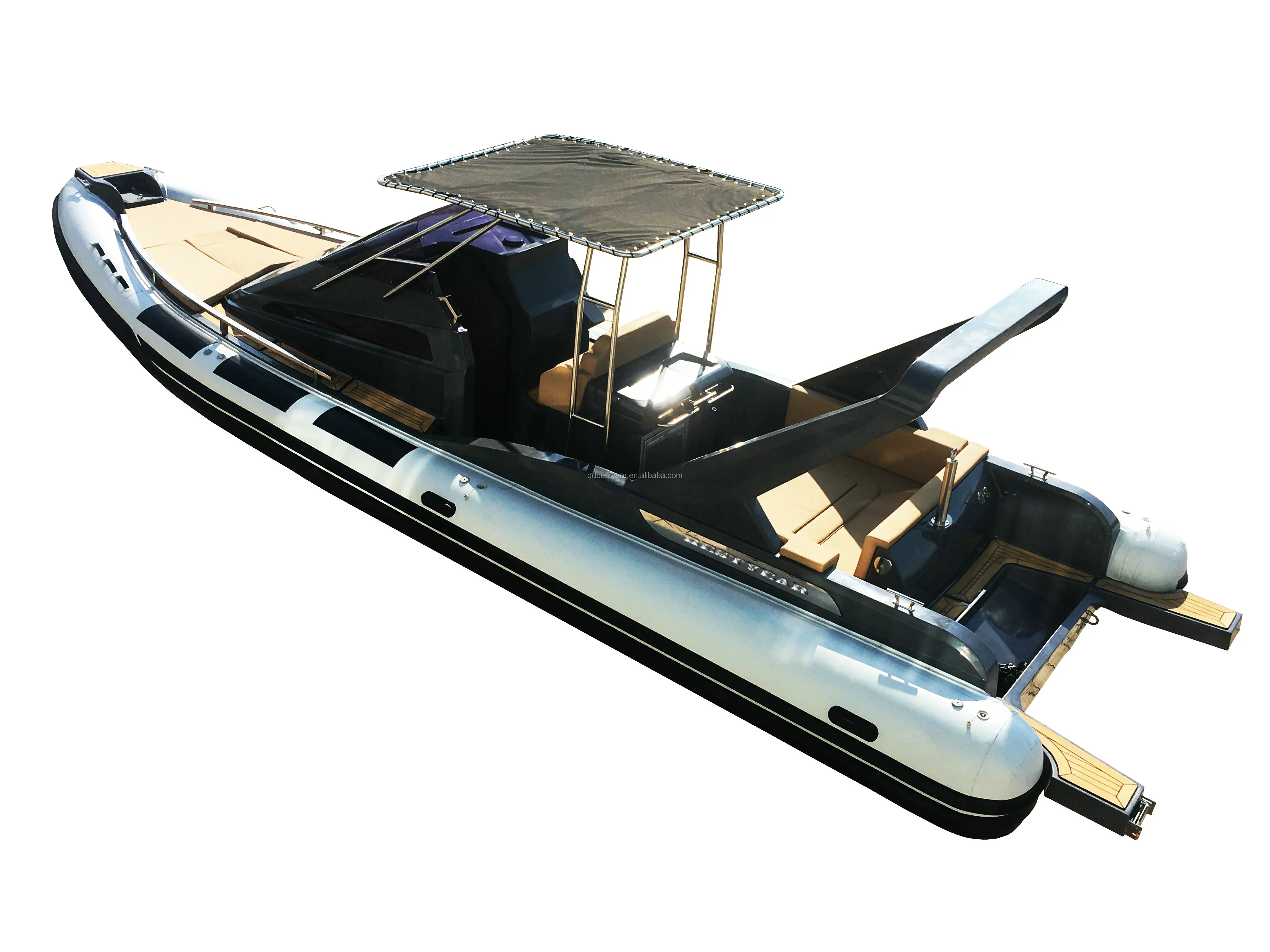 Cabin Rib Boat Cruiser Rigid Hull Inflatable Yacht For Sale Buy Cabin
