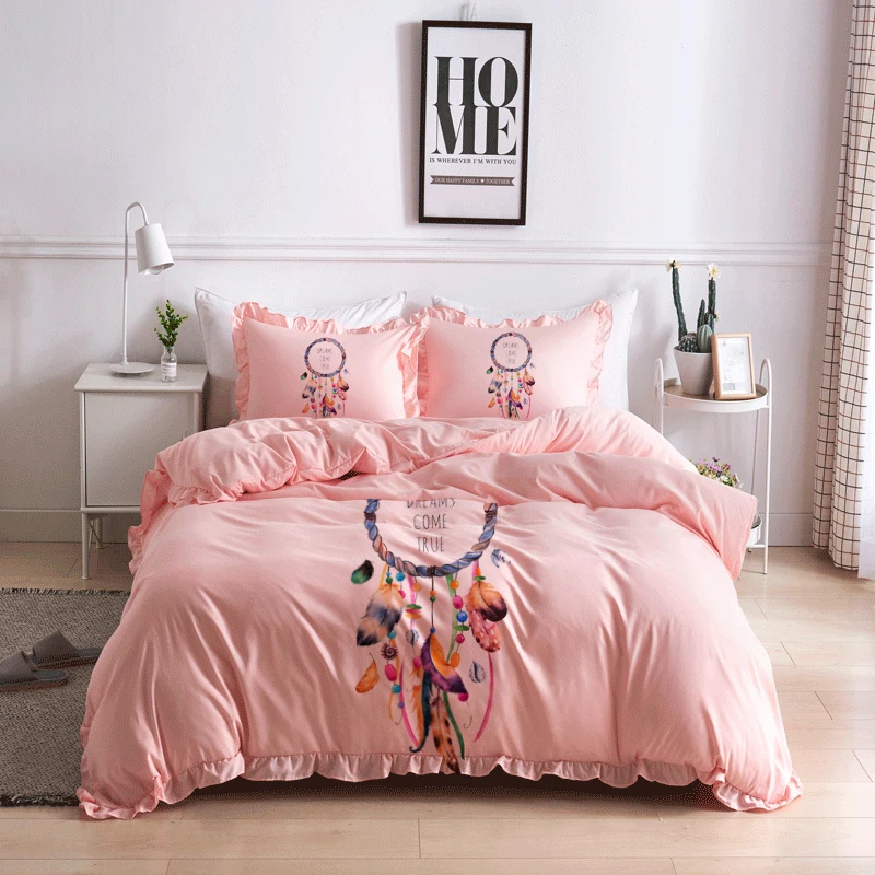 Duvet Cover Set Luxury Home Bedding Dream Catcher Bedsheet Printing Bed