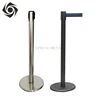 High Quality Heavy Stainless Portable Queue Pole Post Railing Stand