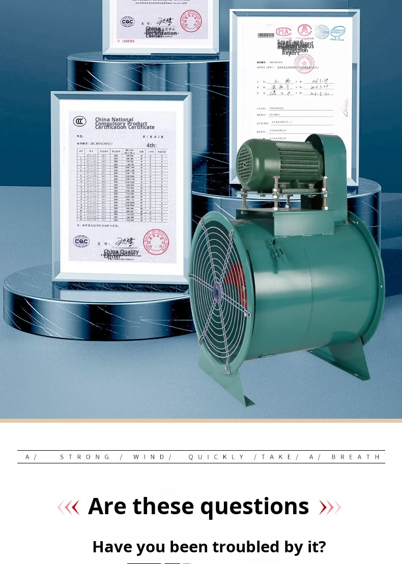 Axial Flow Fan, Kt40, 380V - detail 10