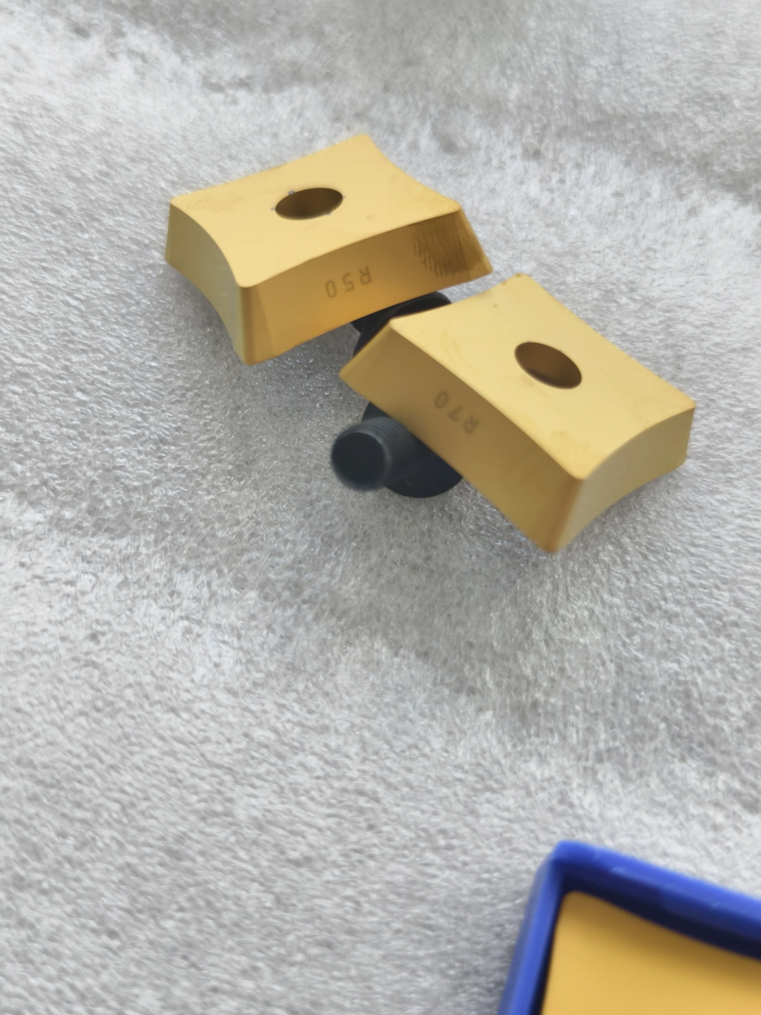 SOUB2506-R80 SOUB2506-R100 Carbide Scarfing Insert Tube Pipe Production Inserts CVD Coated OEM Custom 10pcs MOQ