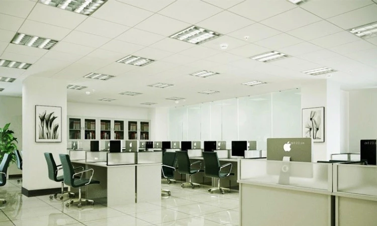 40W LED Grille Panel Light Fixture T8 LED Grille Light