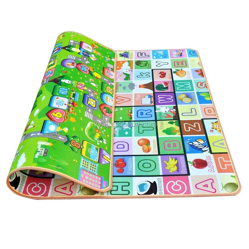 Non Toxic Foam Baby Play Mat EPE Portable Waterproof PE Baby Care Foam Play Mat supplier