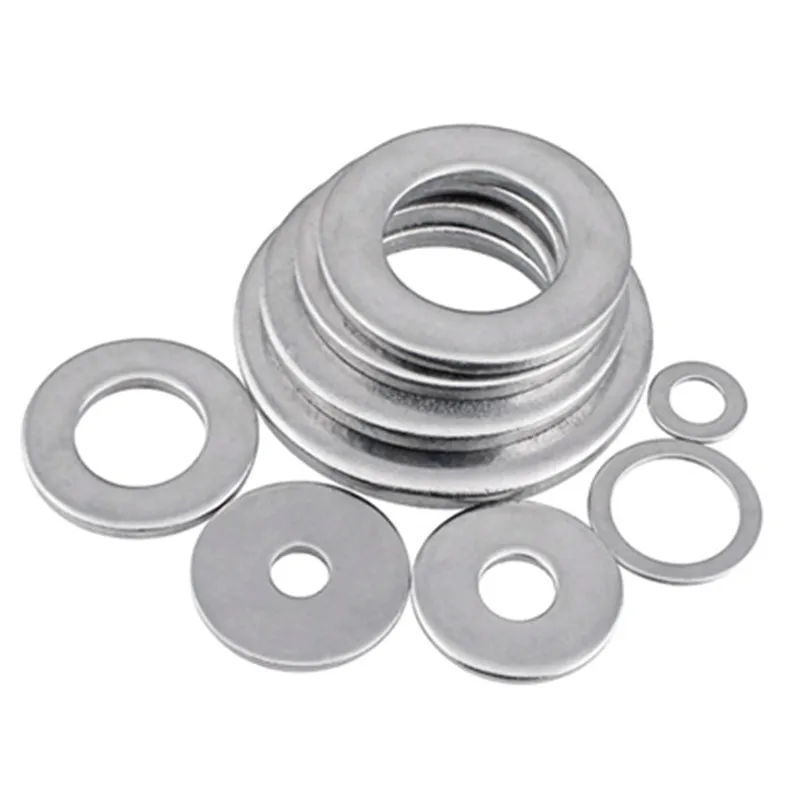 M2-M24 Penny Flat Washers Gasket Pad A4 Stainless Steel For Metric Bolts/Screws 