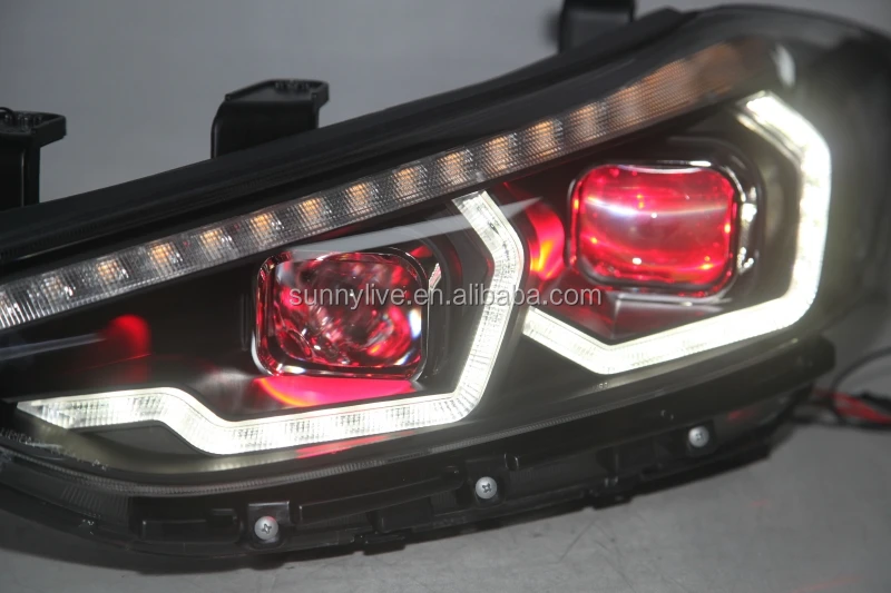 devil eye LED  headlight For HYUNDAI  Elantra  2017-2019   year LF