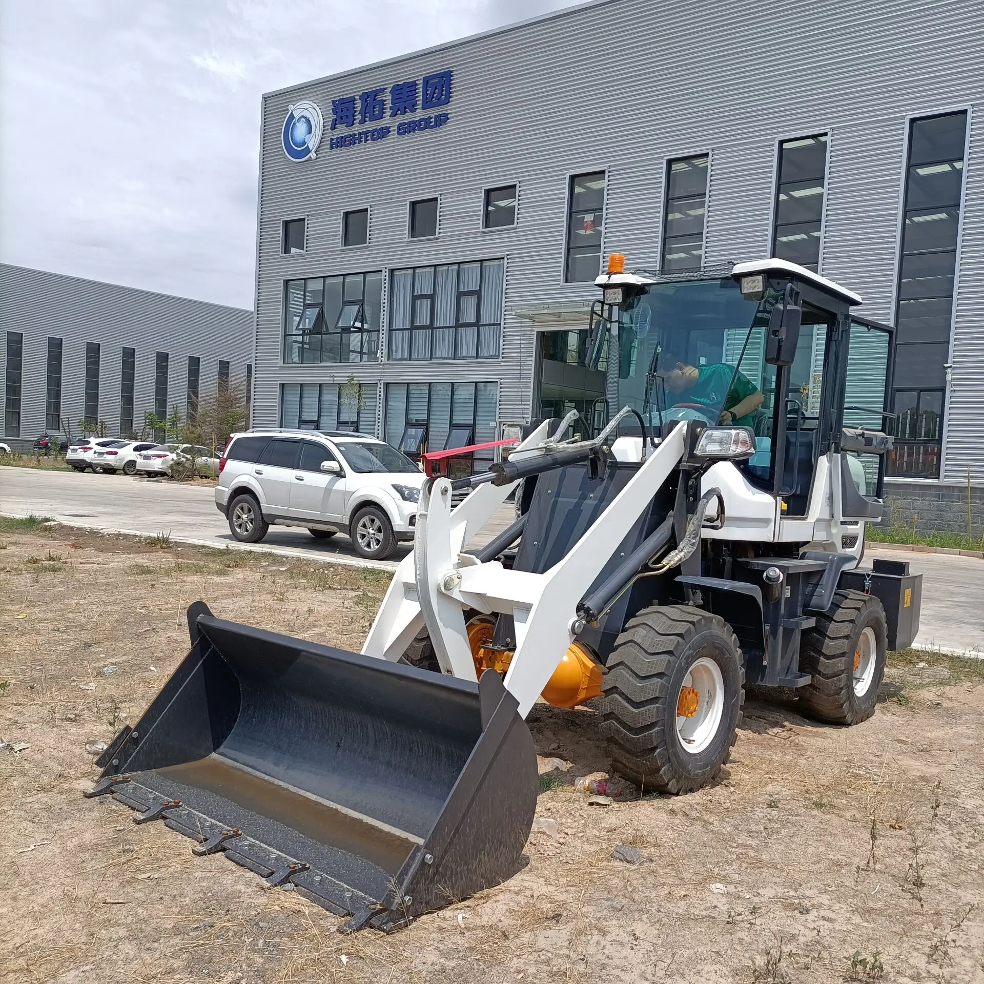 Mini Front End Loader Hightop Mini Wheel Farm Loader Zl930 Telescopic