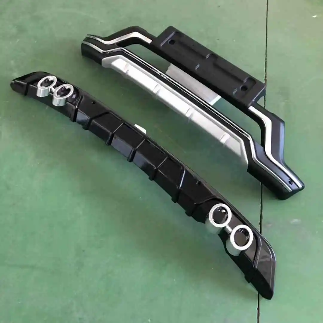 ABS auto parts car accessories front and rear bumper guard bumper