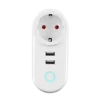 Google Home Amazon Alexa 2 USB Wireless Wifi Mini Smart Wall Socket