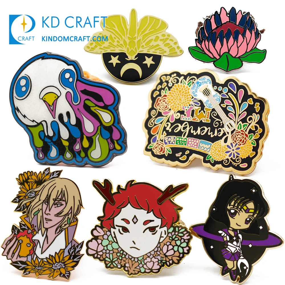 anime pins and badges