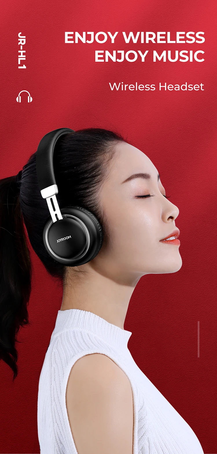 joyroom new wire wholesale silent disco headphone - ANKUX.COM