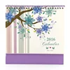 folding paper desk calendar