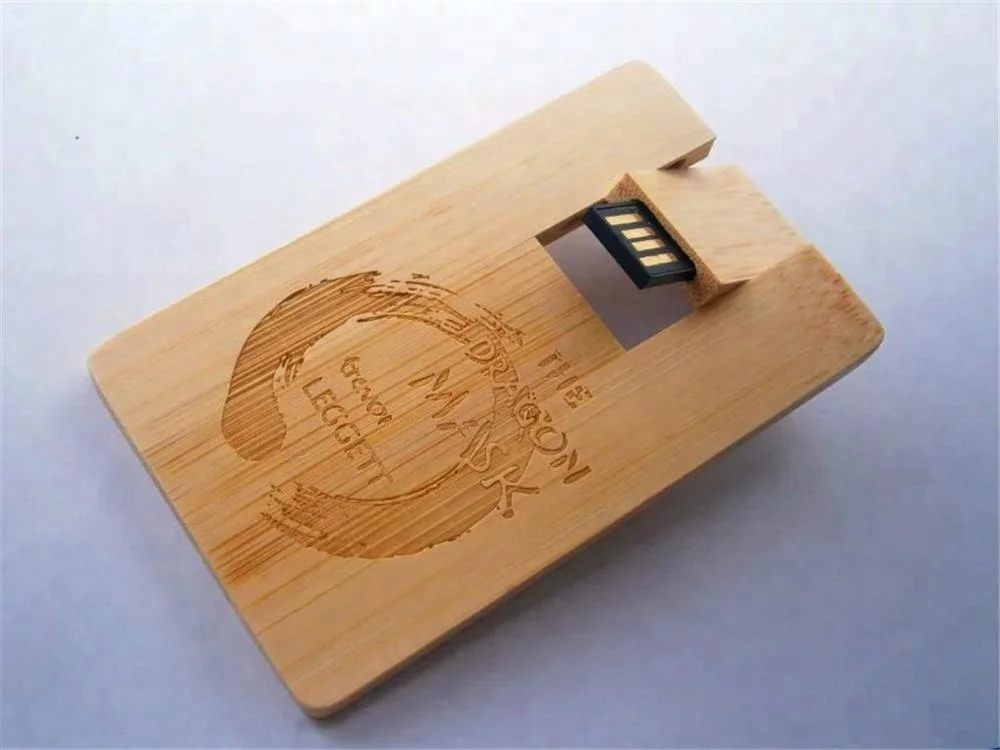 Wooden Promotion usb business card USB 2.0 Memory Flash Stick Pen Thumb Drive 8GB 16GB 32GB - ANKUX.COM