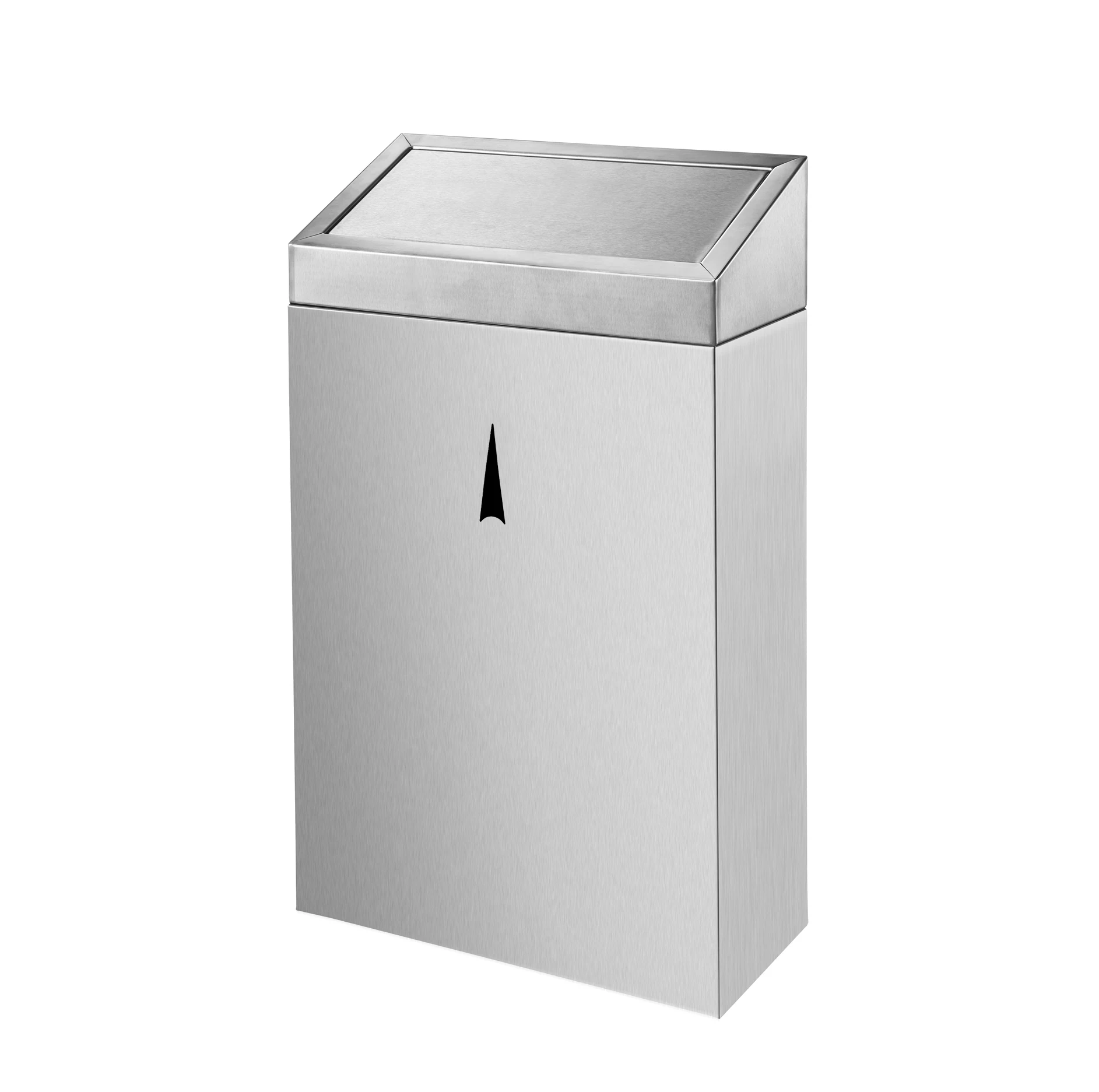 Stainless Steel Wall Mounted Dustbin Garbage Bin Hotel - Buy Stainless ...