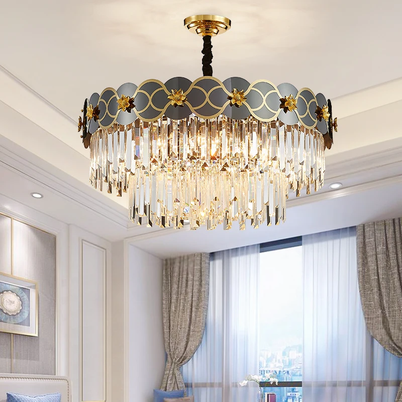 New Arrival Dragon Mart Dubai Hotel Small Chandelier Modern glass pendant light