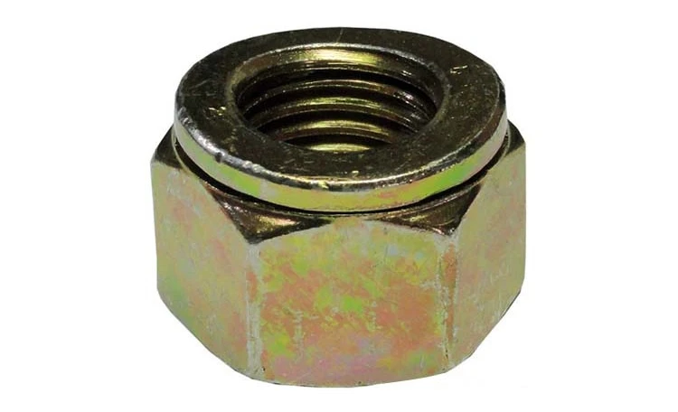 M16 Philidas All Metal Lock Nuts Zinc and Yellow 