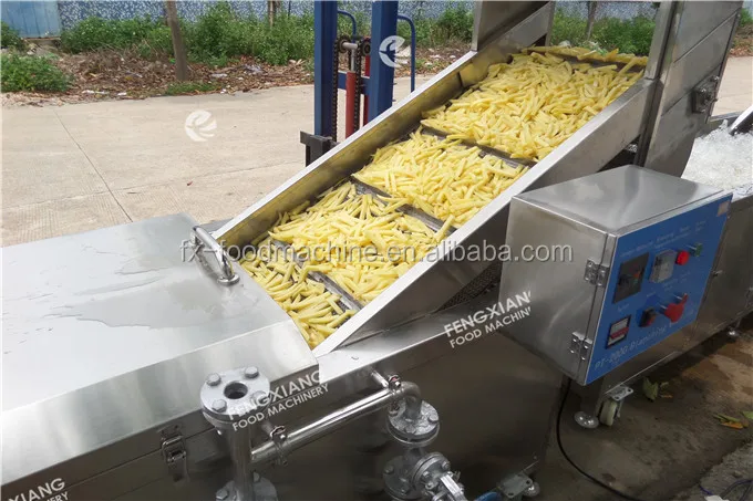 PT-2000 Industrial Automatic Vegetable Blanching Machine