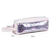 wholesale sequins pen pouch make up case bag