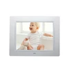 8"advertising equipment with camera/clock/calendar/alarm/motion sensor function