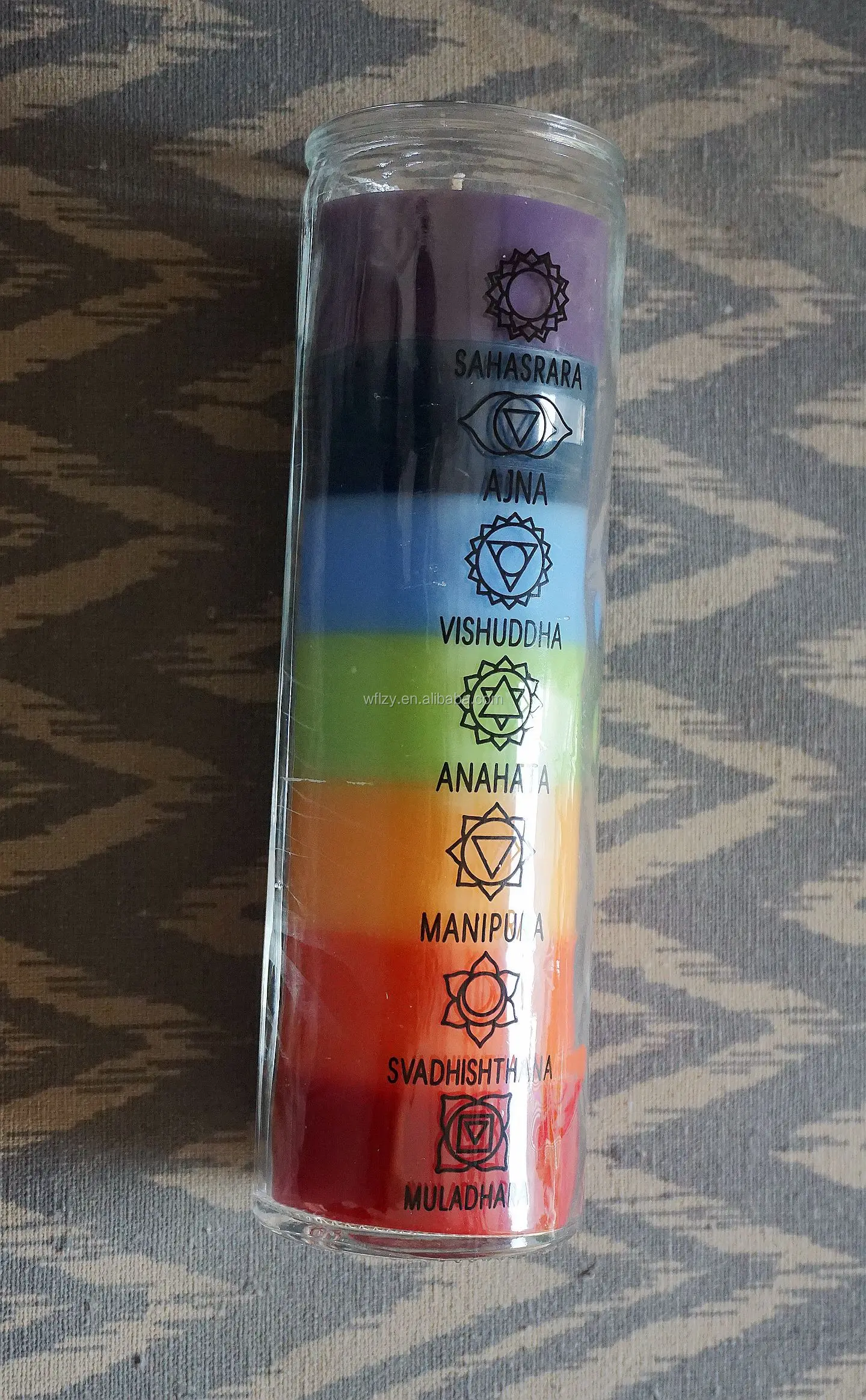 18oz Scented Chakra Candles Buy Chakra Candle,Glass Jar Chakra